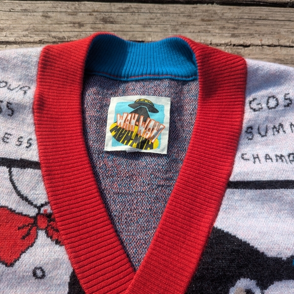 Wah-Wah Filthy ratbag Cardigan Sweater - Picture 2 of 12